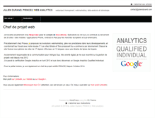 Tablet Screenshot of juliendurand.com
